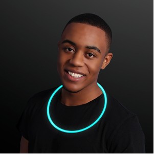 22" Turquoise Glow Necklaces - BLANK