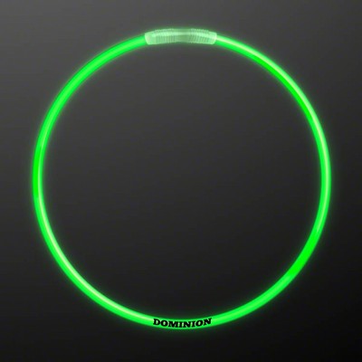 22" Green Glow Necklace - PRINTED