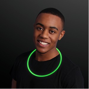 22" Green Glow Necklace - BLANK